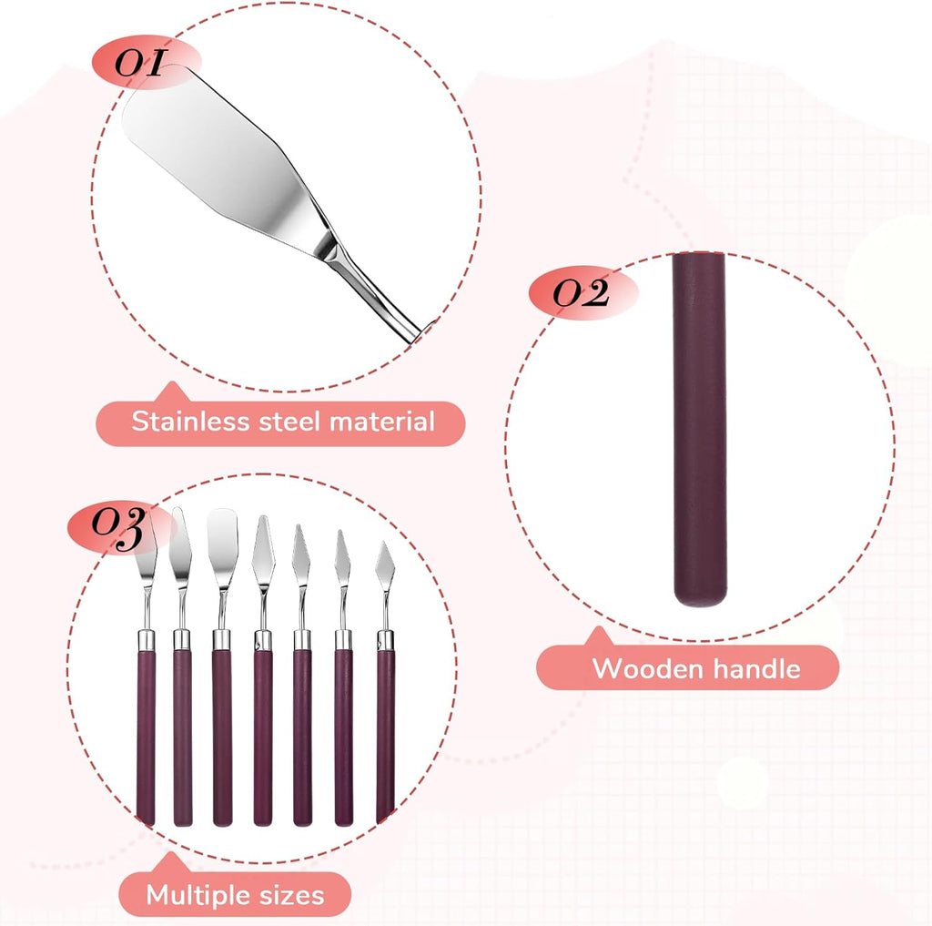 Palette knife set