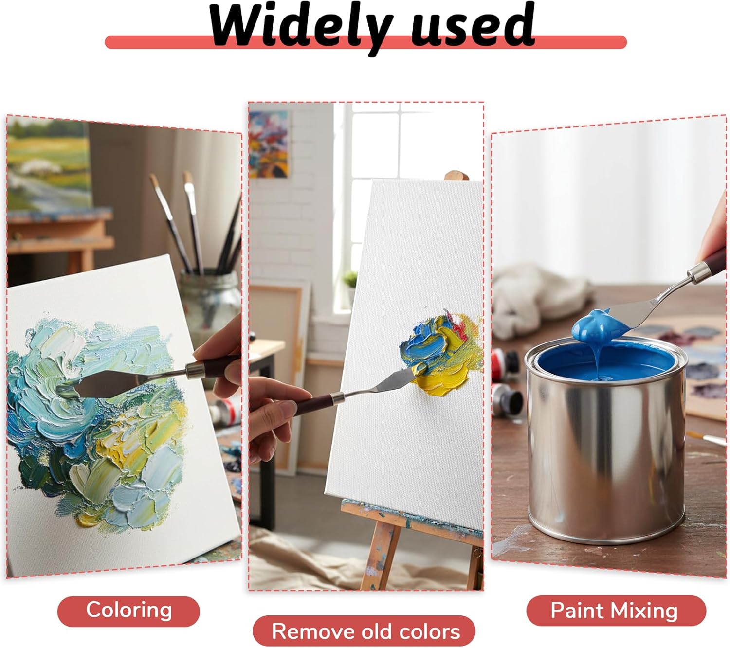 Palette knife set