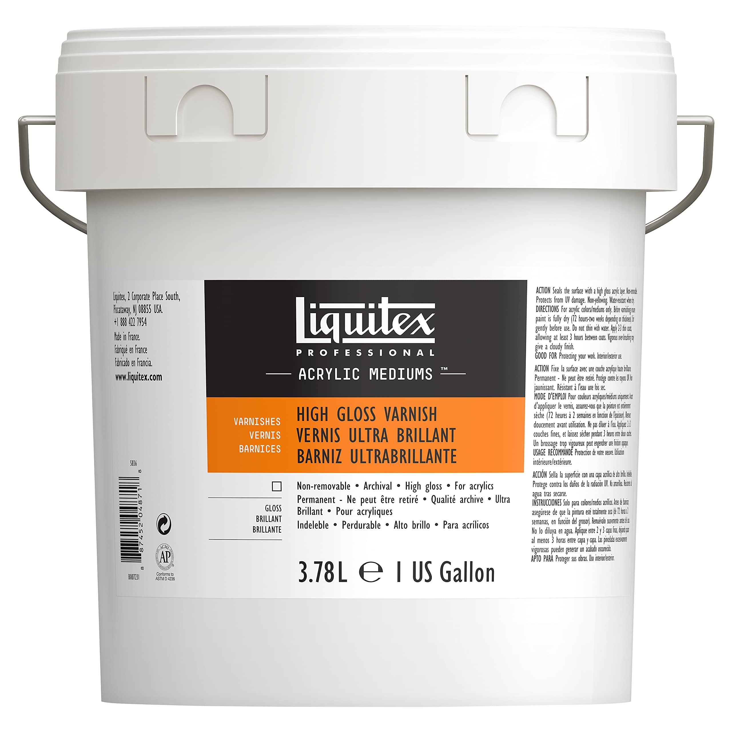 Liquitex varnish