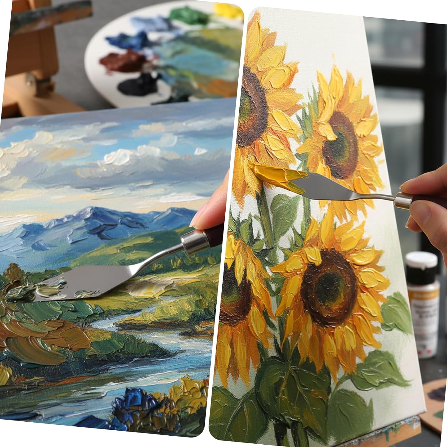 Palette knife set